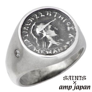 セインツxアンプジャパン SAINTS X amp japan 真鍮 リング 指輪 メンズ 女神 アテナ 17号 19号 SSR6-01
