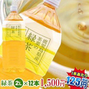 お茶 ペットボトル|緑茶2L×12本(1本当り125円|九州・中国送料無料)鹿児島産茶葉|トライアルカンパニープライベートブランド