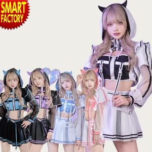 Malymoon マリームーン 天使界隈..スタンドカラーナース パープル コスプレ マリームーン Malymoon 正規品 天使界隈スタンドカラー