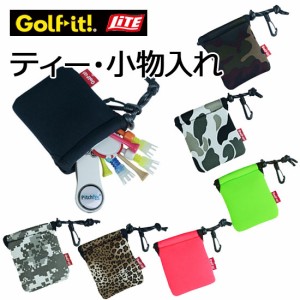 ライト　ティー・小物入れ巾着　C-174　LITE　GOLF-IT　ゴルフ