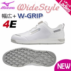 [NEW] [幅広4E]ミズノ　ワイドスタイル WG ボア　51GW2270　レディース　ゴルフシューズ　WIDE STYLE  WG BOA MIZUNO