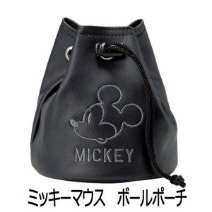 ミッキーマウス　ボールポーチ　巾着ポーチ　巾着袋　（C-207) 　ディズニー　Disney 　Mickey Mouse