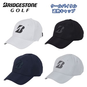 即納　ブリヂストンゴルフ　クールバイタル遮熱キャップ　CPS24F　24年春夏　数量限定品　面ファスナー　BRIDGESTONE GOLF