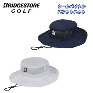 即納　ブリヂストンゴルフ　クールバイタルバケットハット　HAS24A　24年春夏　数量限定品　ユニセックス　BRIDGESTONE GOLF