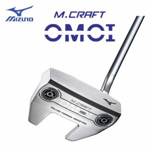 ミズノ　M.CRAFT　OMOI　軟鉄鍛造削り出しパター　No.6　ダブルニッケル仕上げ　5KJSP81706　エムクラフト　MIZUNO