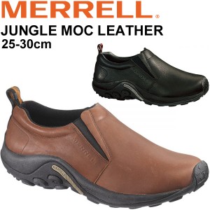 モックシューズ メンズ スリッポン スニーカー メレル MERRELL ジャングル モック レザー JUNGLE MOC LEATHER/スポーティ  男性 靴 コン