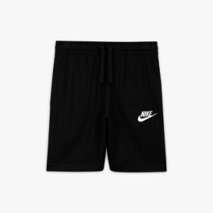 ナイキ キッズ ハーフパンツ 130-170cm ジュニア 子供 子ども服/NIKE YTH NSW ジャージAA ショーツ/スポーツウェア 黒 ブラック 男の子 