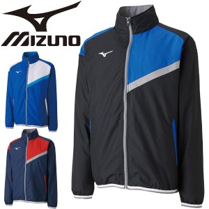 トレーニングウェア ジャケット メンズ レディース ミズノ mizuno クロスシャツ アウター 裏メッシュ 水泳 水球 チーム 部活 スポーツウ