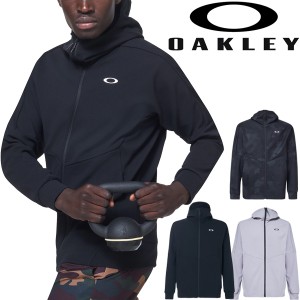 ジャージ ジャケット メンズ オークリー OAKLEY Enhance Mobility Fleece Jacket/スポーツウェア トレーニング 吸汗速乾 フルジップ スエ