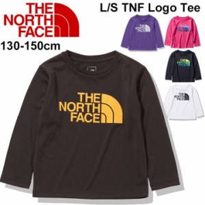 Tシャツ 長袖 キッズ 男の子 女の子 ジュニア 子供服 ノースフェイス THE NORTH FACE L/S TNF TNFロゴティー/子ども 130-150cm アウトド