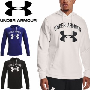 スウェット パーカー メンズ トレーナー/アンダーアーマー UNDER ARMOUR UAライバルテリー ビッグロゴフーディー/プルオーバー スエット 