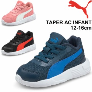 スニーカー ベビー キッズ シューズ 12-16cm 子供 子ども こども靴 キッズスニーカー/プーマ PUMA テイパー AC インファント/赤ちゃん 男