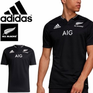Tシャツ 半袖 ラグビー メンズ アディダス adidas ALL BLACKS オールブラックス レプリカ ホームユニフォーム/スポーツウェア 男性 トッ