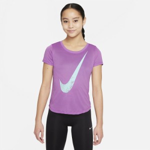 キッズ 半袖 Tシャツ 女の子 子供服/ナイキ NIKE YTH ガールズ LGD ビクトリー スウッシュ/子ども 130-160cm スポーツウェア トップス 女