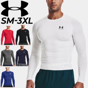 コンプレッション インナーシャツ 長袖 メンズ アンダーアーマー UNDER ARMOUR ヒートギア/スポーツウェア トレーニング ジム ランニンン