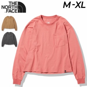 長袖 Tシャツ レディース ノースフェイス THE NORTH FACE ヘビーコットンティー/アウトドア  ウェア UVカット 女性 トップス シンプル 綿