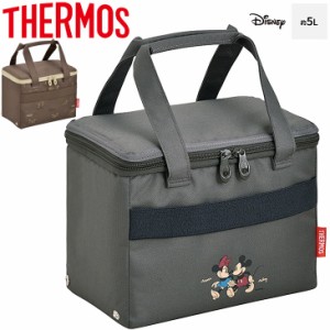 保冷バッグ ソフトクーラーボックス 約5L サーモス THERMOS  Disney ディズニー ミッキー ミニー チップ&デール キャラクター 水分補給 