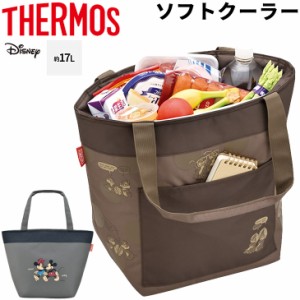 保冷バッグ ソフトクーラーボックス 約17L サーモス THERMOS Disney ディズニー ミッキー ミニー チップ&デール キャラクター 水分補給 