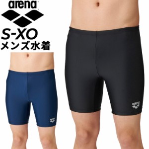 トレーニング水着 メンズ アリーナ  ARENA スイムウェア ハーフスパッツ トールボックスカット 水泳 スイミング ジム 男性 男子 スイムパ