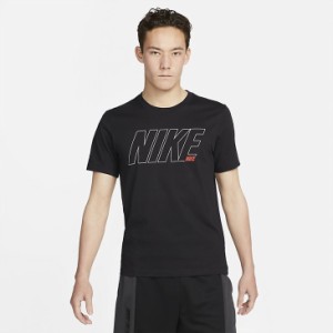 Tシャツ 半袖 メンズ ナイキ NIKE ドライ-フィット 6/1 グラフィック S/S TEE/ロゴT スポーツウェア トレーニング 男性 ブラック 黒  ト