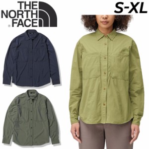 長袖シャツ レディース ノースフェイス THE NORTH FACE/アウトドアウェア ナイロン UVカット トップス キャンプ トレッキング 女性用 無