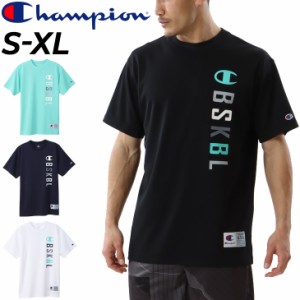 半袖 Tシャツ メンズ チャンピオン Champion/バスケットボール スポーツウェア トレーニング 男性 トップス 吸汗速乾 抗菌 防臭 練習着 