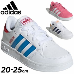 キッズ スニーカー ジュニアシューズ 子供靴 ジュニアスニーカー キッズスニーカー ひも靴/アディダス adidas COREBREAK K 20.0-25.0cm/