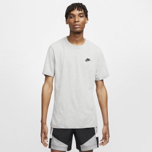 半袖 Tシャツ メンズ ナイキ NIKE スポーツウェア クラブ TEE/ シンプル グレー 男性 ロゴ トップス /AR4999-064