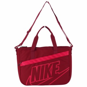 ナイキ レッスンバッグ かばん NIKE トートバッグ ショルダー付 レッド系/メンズ レディース キッズ ジュニア 子供 手提げ 大人 子ども 