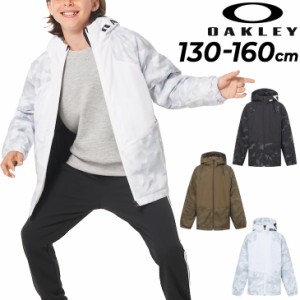 中綿ジャケット キッズ ジュニア 130-160cm 子供服/オークリー OAKLEY スポーツウェア アウター 保温 撥水 防風 フード付き/子ども 防寒