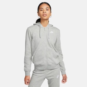 パーカー スウェット レディース/ナイキ NIKE スポーツウェア フルジップ 裏起毛 フリース グレー 女性 秋冬  デイリー スウェットシャツ