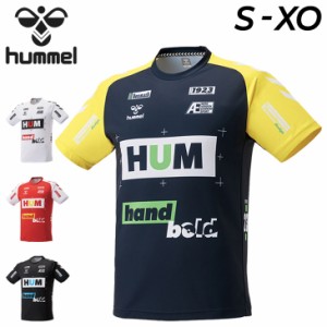 ヒュンメル ハンドボール 半袖 Tシャツ メンズ/hummel HB プラクティスシャツ/トレーニング スポーツウェア 男性 トップス 練習着 運動 