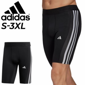 アディダス ショートタイツ メンズ adidas テックフィット/スポーツウェア TECH FIT 着圧 コンプレッション トレーニング ジム ランニン