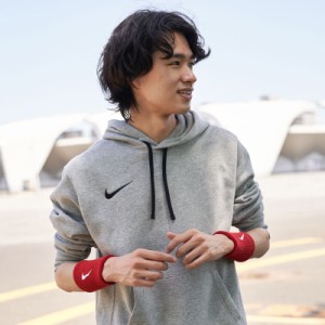 ナイキ NIKE スウッシュ ダブルワイド リストバンド 2個セット 汗止め スポーツ トレーニング フィットネス ランニング 赤 レッド アクセ