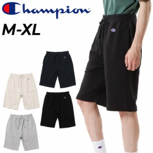 チャンピオン ハーフパンツ スウェット メンズ Champion ショートパンツ 短パン 男性 スポーツ  ウェア ボトムス 半ズボン コットンUSA/C