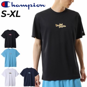 チャンピオン 半袖 Tシャツ メンズ Champion バスケットボール スポーツウェア トレーニング 吸汗速乾 抗菌防臭 男性 トップス バスケ 練