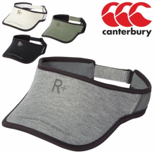 カンタベリー サンバイザー 帽子 メンズ カンタベリー canterbury RUGBY+　R+（アールプラス）スポーツサンバイザー 抗菌防臭 ラグビー 