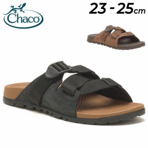 チャコ サンダル レディース CHACO ローダウン レザースライド 女性用 フラット アウトドア  シューズ 靴 LOWDOWN LEATHER SLIDE スポサ