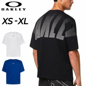 オークリー 半袖 Tシャツ メンズ OAKLEY 吸汗速乾 接触冷感 UVカット トレーニング スポーツウェア フィットネス ランニング ジョギング 