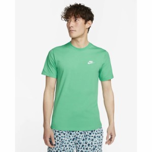 ナイキ 半袖 Tシャツ メンズ NIKE クラブ トレーニング スポーツウェア ランニング ジム 緑 グリーン 男性 シンプル トップス/AR4999-363