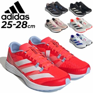 アディダス ランニングシューズ メンズ adidas アディゼロ RC 5/軽量 マラソン サブ5 完走 中長距離 トレーニング 陸上 靴 トレーニング 