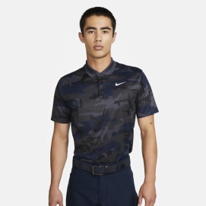 ナイキ メンズ 半袖 ポロシャツ ゴルフウェア NIKE GOLF Dri-FIT ビクトリー+ カモ 速乾 通気性 総柄 カモフラ 男性用 トップス/DV7905-0