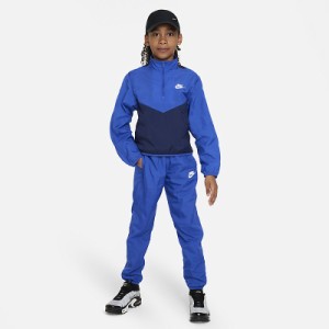 ナイキ ウィンドブレーカー 上下 キッズ ジュニア NIKE 130-160cm 子供服 ジャケット ロングパンツ 裏メッシュ セットアップ スポーツウ