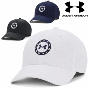 アンダーアーマー 帽子 ゴルフキャップ メンズ UNDERARMOUR GOLF UAジョーダンスピース ツアー アジャスタブル ハット 速乾 軽量 通気性 