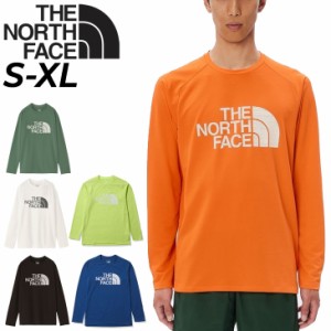 ノースフェイス 長袖 Tシャツ メンズ THE NORTH FACE プリントT 吸汗速乾 抗菌防臭 ランニング ジム ジョギング トレーニング スポーツ 