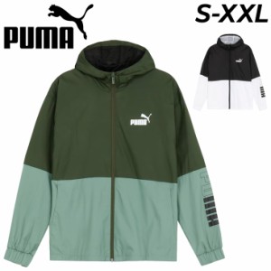 プーマ ジャケット メンズ PUMA ウィンドブレーカー ウインドブレーカー 裏メッシュ アウター トレーニング スポーツウェア 男性 上着 普