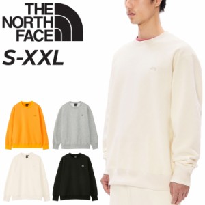 ノースフェイス トレーナー 長袖 スウェットシャツ メンズ レディース THE NORTH FACE クルーネック 裏起毛 保温 速乾 刺繍ロゴ アウトド