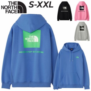 ノースフェイス パーカー スウェット メンズ レディース THE NORTH FACE プルオーバー フーディ パーカ 裏起毛 保温 速乾性 プリント ア