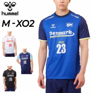 ヒュンメル 半袖 Tシャツ メンズ ハンドボールウェア hummel プラクティスシャツ 半袖シャツ 吸汗速乾 トレーニングシャツ スポーツウェ