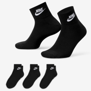 ナイキ NIKE 靴下 3足組 アンクルソックス メンズ レディース くるぶし丈 スポーツソックス ソックス 3Pソックス 3足セット メンズソック